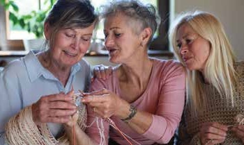women crafting