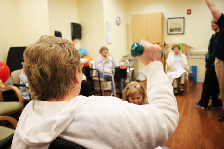Physical therapy at Summit ElderCare